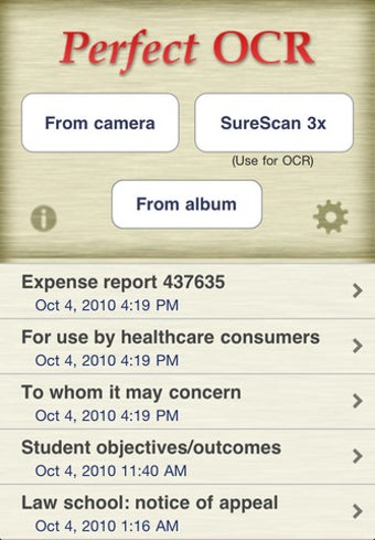 Image 0 for Perfect OCR: document sca…