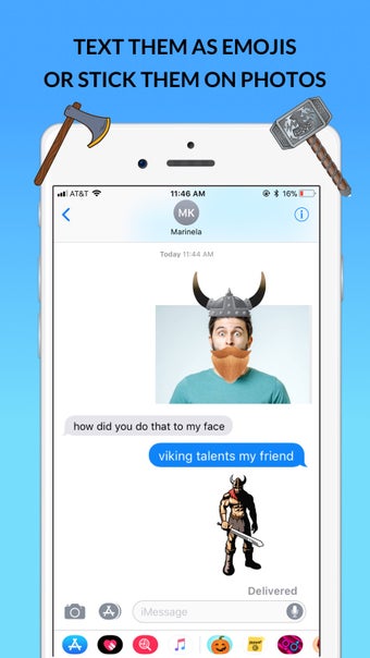 Image 0 for Vikings Emoji Stickers
