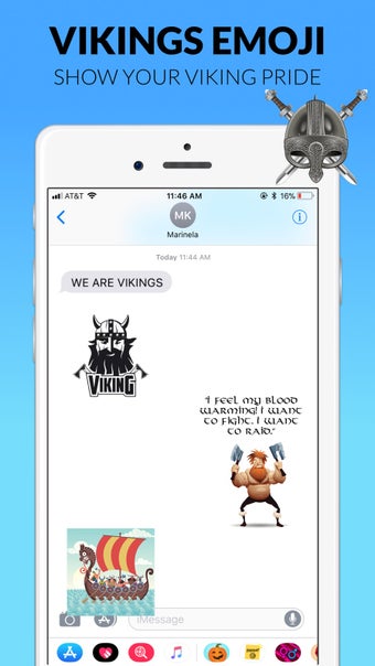 Image 2 for Vikings Emoji Stickers