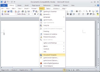 Image 0 for Classic Menu for Word 201…