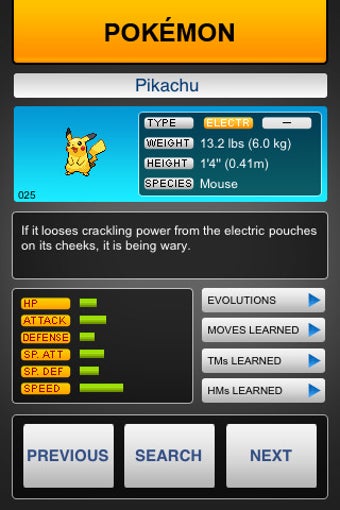 Image 0 for AAA Pokedex for iPhone