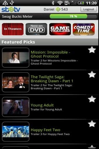 Imagen 1 para SwagBucks TV Mobile
