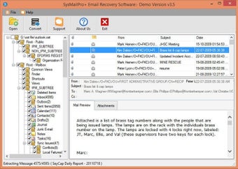 Image 0 for SYSMailPro OST to PST Con…