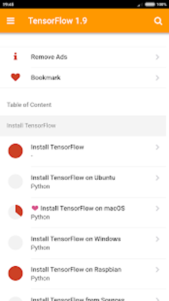 Image 0 for TensorFlow 1.9
