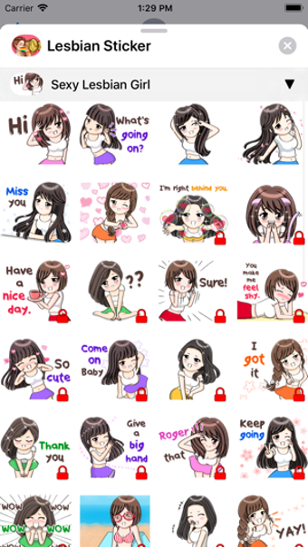 Imagen 2 para Lesbian Sticker