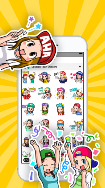 Imagen 1 para Lesbian Sticker