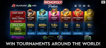 Image 2 for MONOPOLY Poker - Texas Ho…