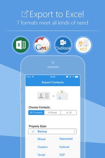 Image 0 for SA Contacts Lite - Export…