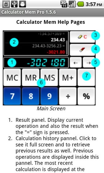 Imagen 1 para Calculator Mem Pro