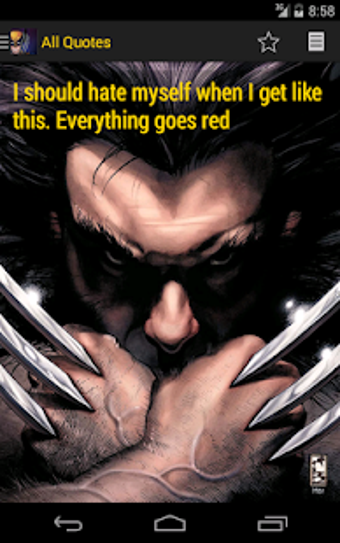 Image 0 for Wolverine Quotes