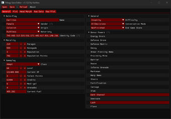Image 0 for Trilogy Save Editor