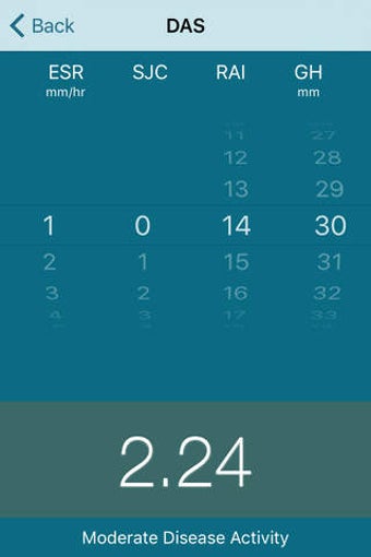Image 0 for DAS Calculator for Rheuma…