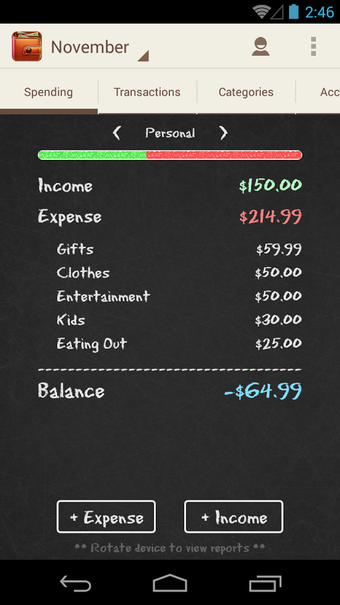 Image 0 for Spending Tracker
