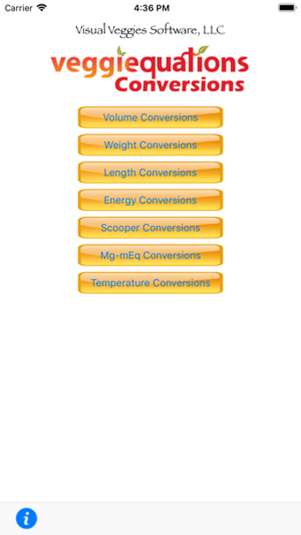 Image 2 for VeggiEquations Conversion…