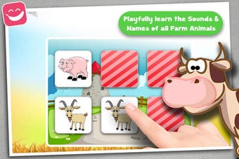 Image 0 for Free Memo Game Farm Anima…