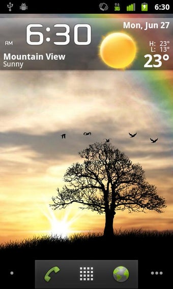 Imagen 1 para Sun Rise Free Live Wallpa…