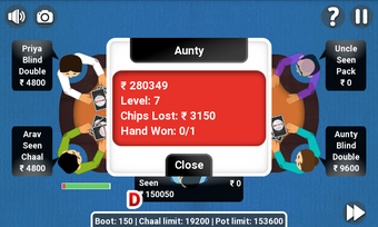 Imagen 2 para Teen Patti Offline Indian…