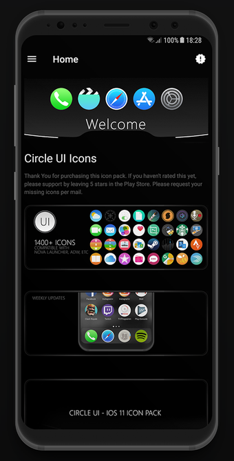 Image 1 for Circle UI - Icon Pack