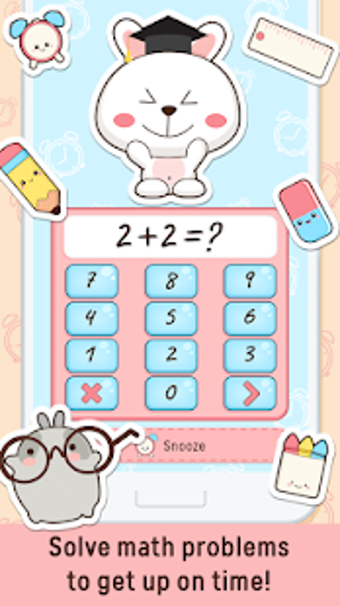 Imagen 2 para Niki: Cute Alarm Clock Ap…