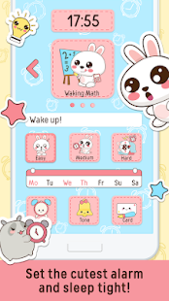 Imagen 1 para Niki: Cute Alarm Clock Ap…