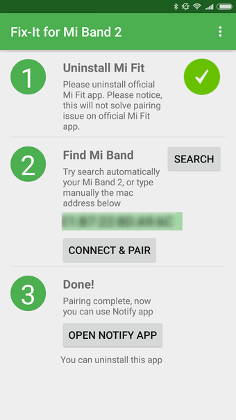 Imagen 2 para Fix-it for Mi Band 2