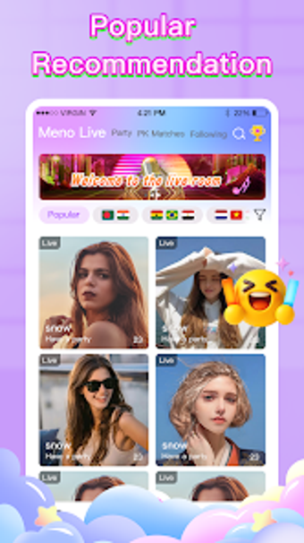 Image 0 for Meno -Live Stream  voice …