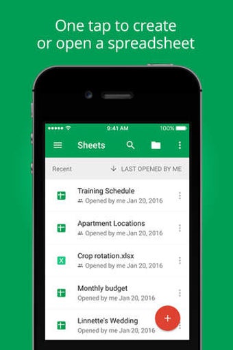 Image 0 for Google Sheets
