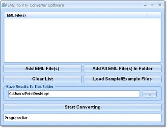 Imagen 0 para EML To RTF Converter Soft…
