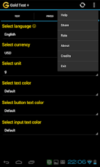 Image 1 for Gold Test + Prices Free
