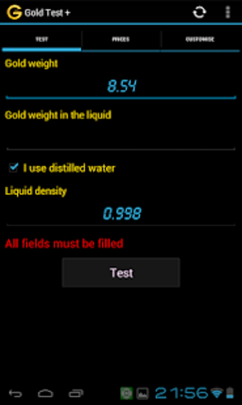 Image 3 for Gold Test + Prices Free