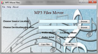 Image 0 for MP3 Files Mover