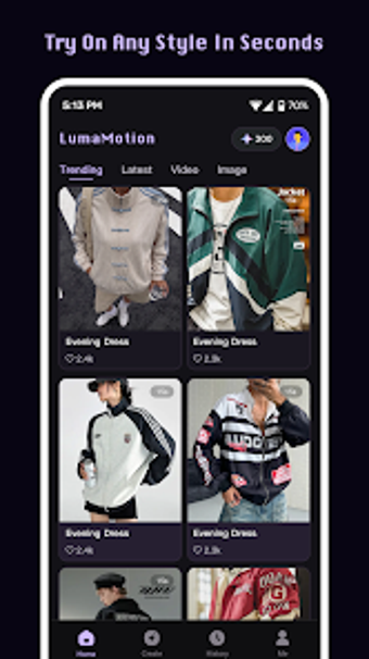 Imagen 0 para Luma Motion: AI Outfit St…