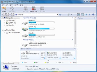 Image 0 for Hetman FAT Recovery