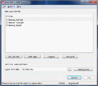 Image 0 for Aide PDF to DXF Converter