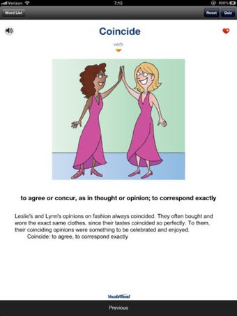 Image 0 for Grade 7 Word A Day Visual…