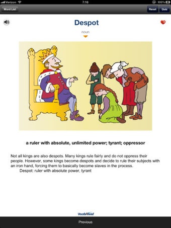 Image 4 for Grade 7 Word A Day Visual…