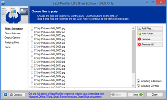 Image 0 for BatchPurifier Lite