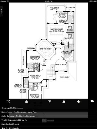 Image 4 for House Plans - Mediterrane…