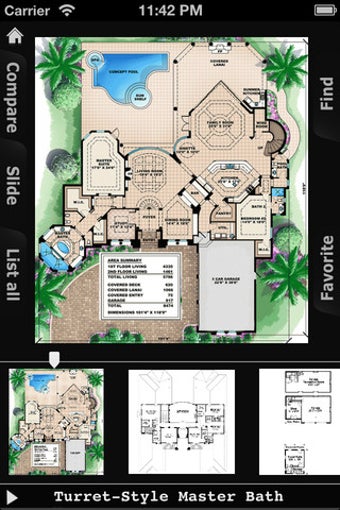Image 3 for House Plans - Mediterrane…