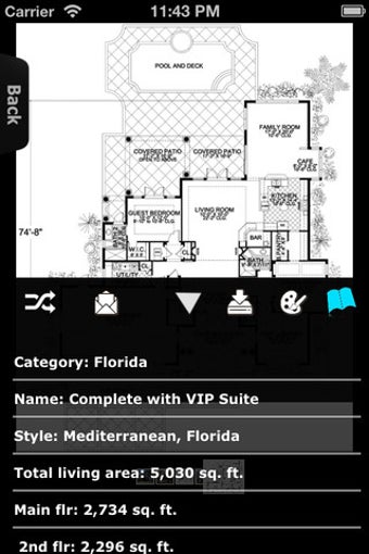 Image 2 for House Plans - Mediterrane…