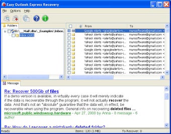 Imagen 0 para Easy Outlook Express Reco…