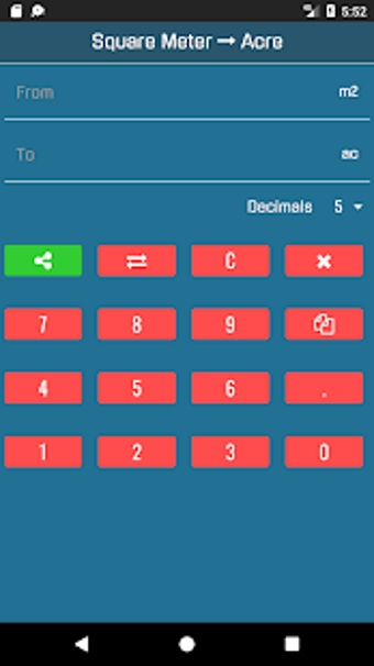Image 1 for Square Meter to Acre Conv…