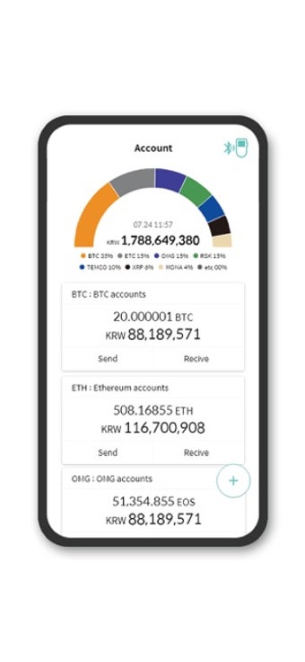 Image 3 for D'CENT Wallet(Hardware Wa…