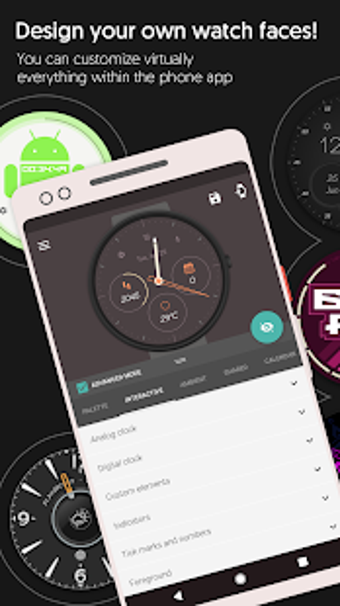 Image 1 for Watch Face - Pujie Black …