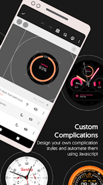 Image 0 for Watch Face - Pujie Black …