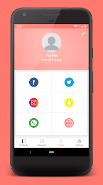 Image 1 for PINme Contacts App