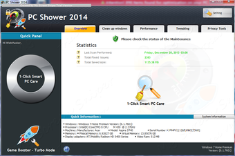 Image 1 for PC Shower 2014