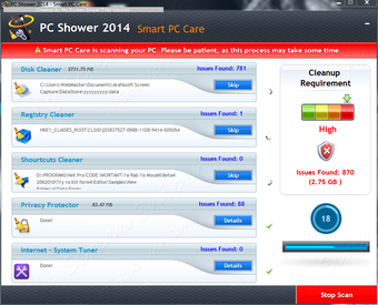 Imagen 0 para PC Shower 2014