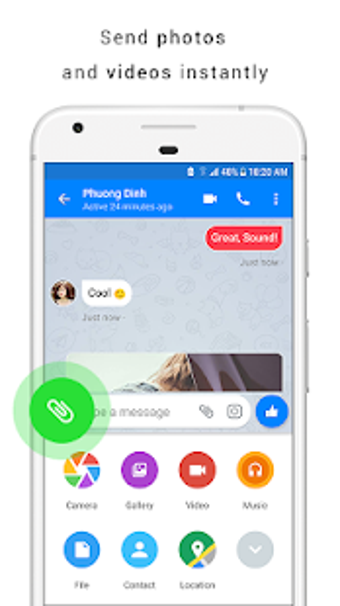 Imagen 1 para MeetChat for Facebook