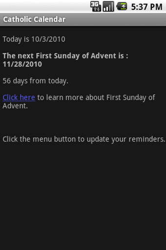 Image 1 for Catholic Calendar for And…